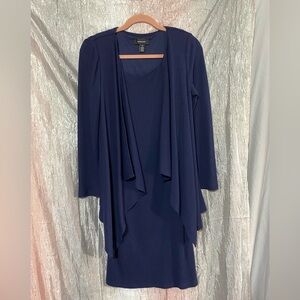 R & M Richard’s Navy Dress Size 10